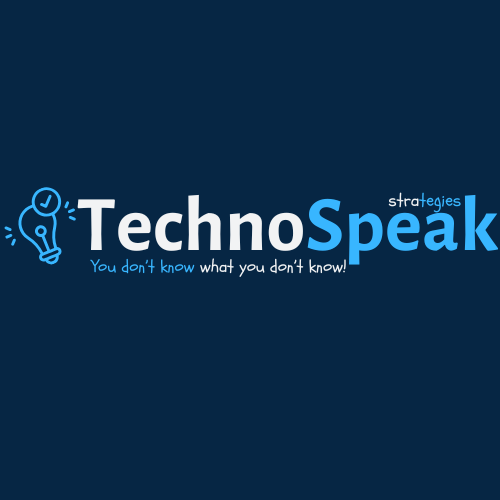 Technospeak Primary Logo